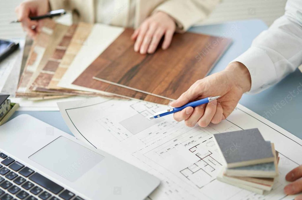 Stock Photo Asian Architect Designing A House 2141041921